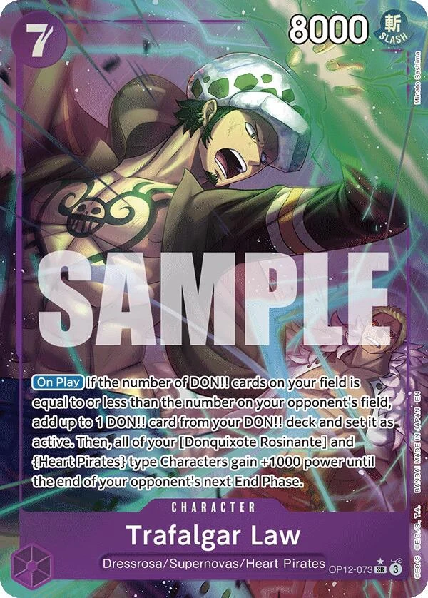 Trafalgar Law (073) (Alternate Art) (OP12-073) (Legacy of the Master)