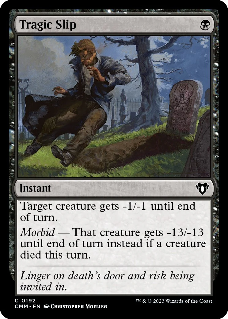 Tragic Slip (192) (Commander Masters)