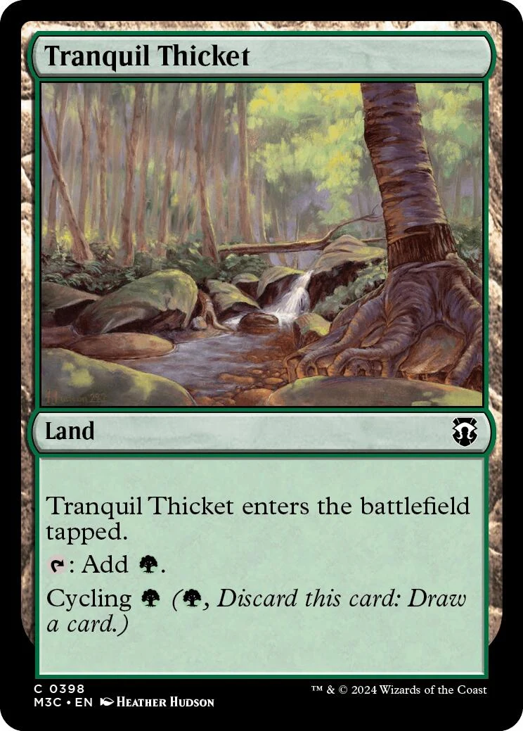 Tranquil Thicket (Ripple Foil) (398)