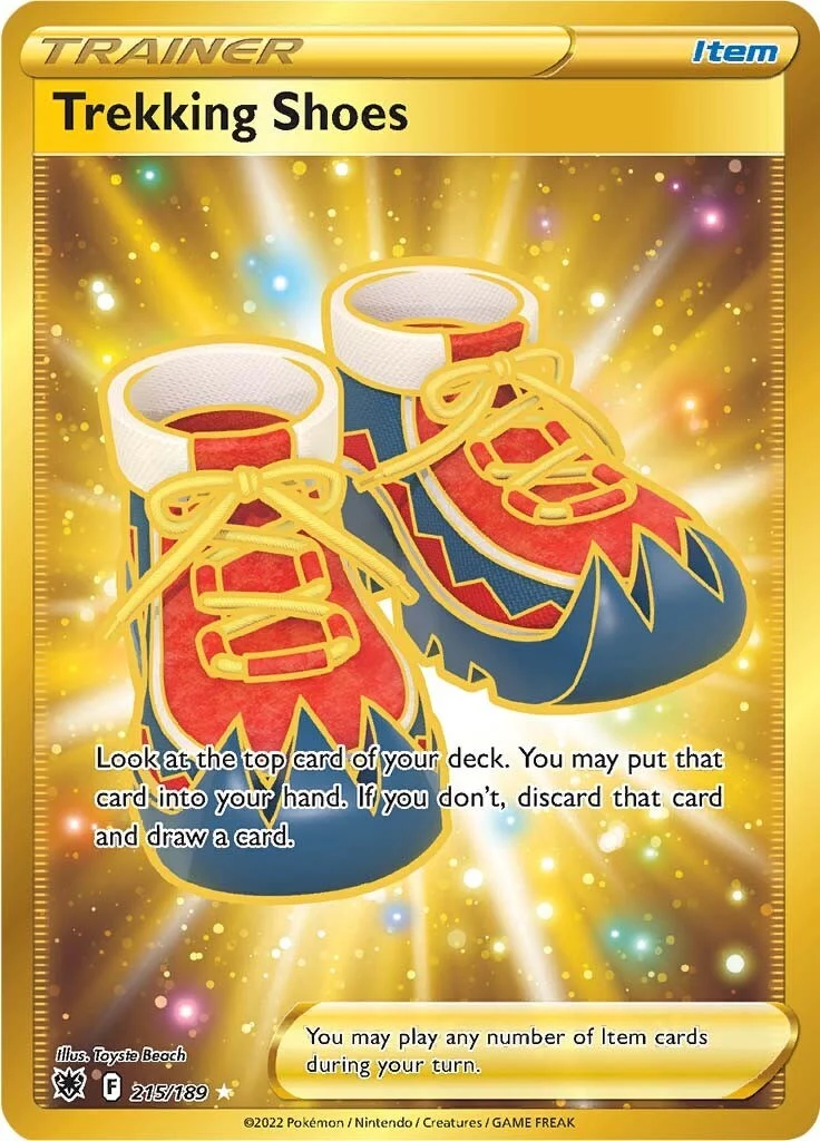 Trekking Shoes (Secret) (215/189) (SWSH10: Astral Radiance)