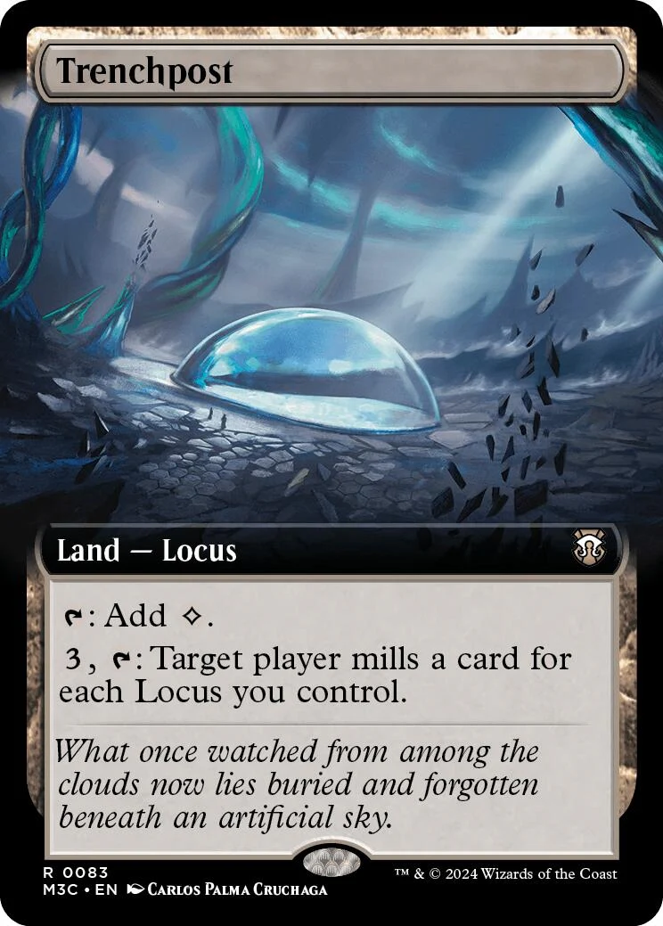 Trenchpost (Extended Art) (Ripple Foil) (83)