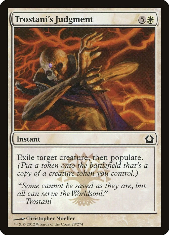 Trostani's Judgment (28) (Return to Ravnica)