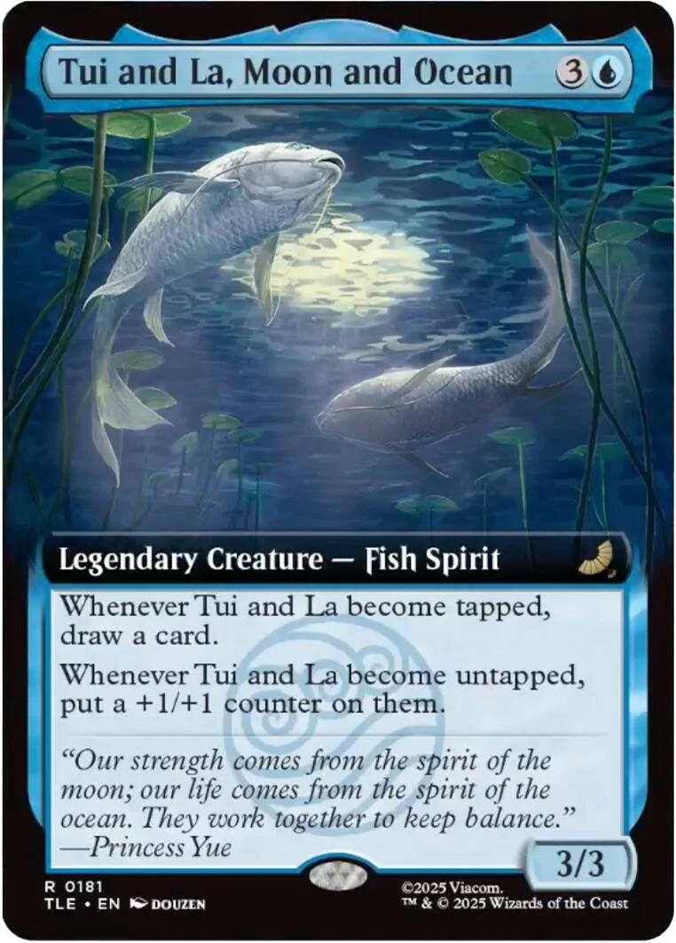 Tui and La, Moon and Ocean (Extended Art) (181) (Avatar: The Last Airbender: Eternal-Legal)