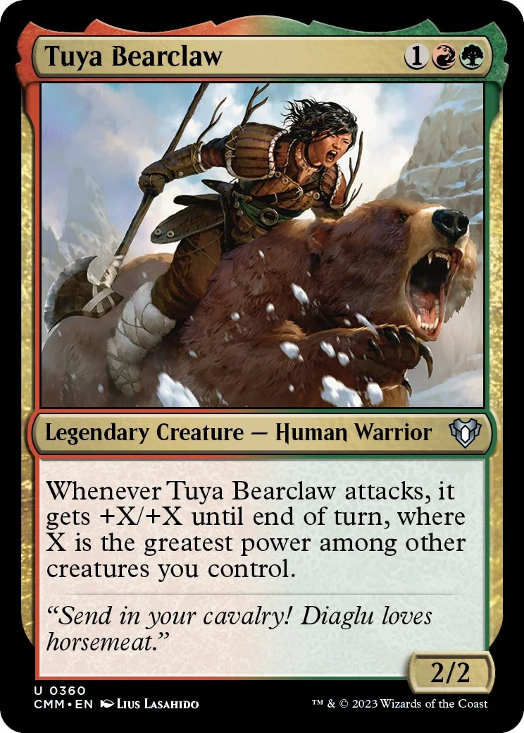 Tuya Bearclaw (360) (Commander Masters)