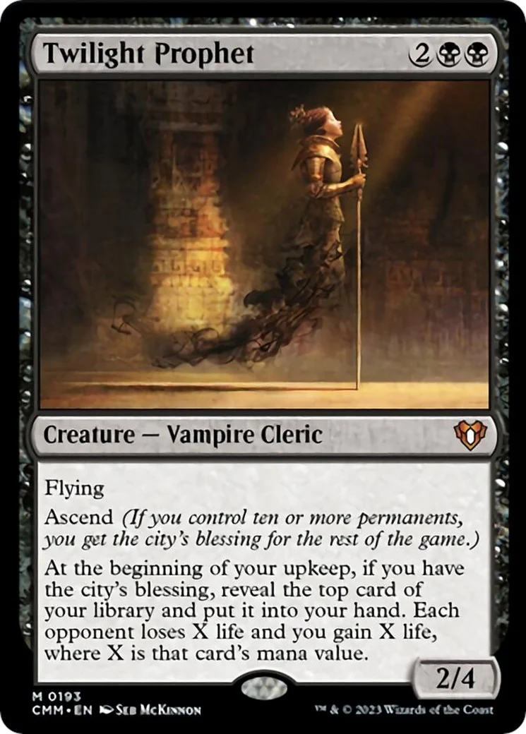 Twilight Prophet (193) (Commander Masters)