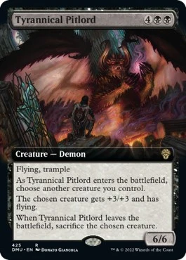 Tyrannical Pitlord (Extended Art) (425)