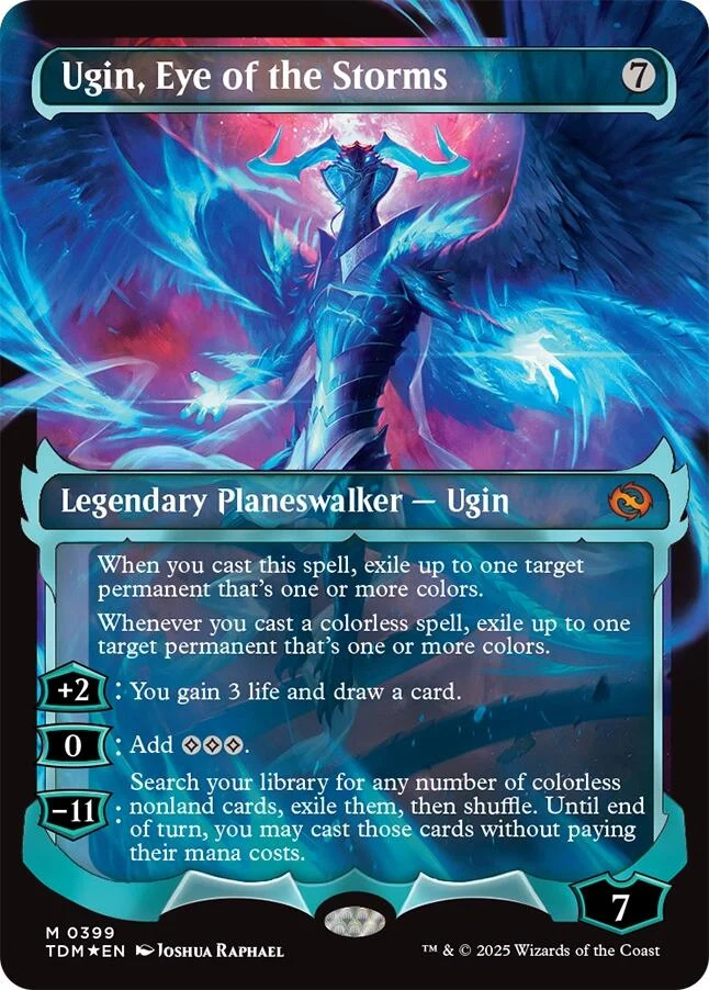 Ugin, Eye of the Storms (Showcase) (399) (Tarkir: Dragonstorm)