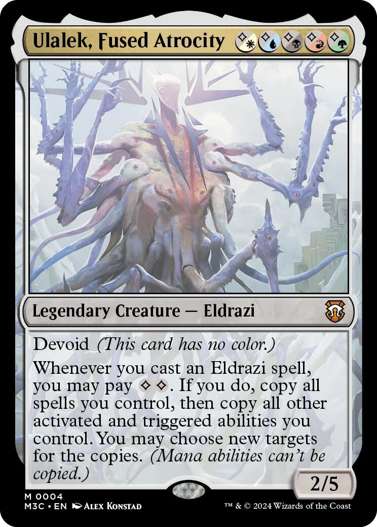 Ulalek, Fused Atrocity (4) (Modern Horizons 3)
