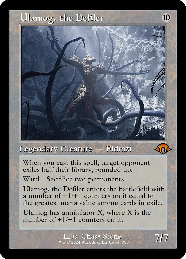 Ulamog, the Defiler (Retro Frame) (389) (Modern Horizons 3)