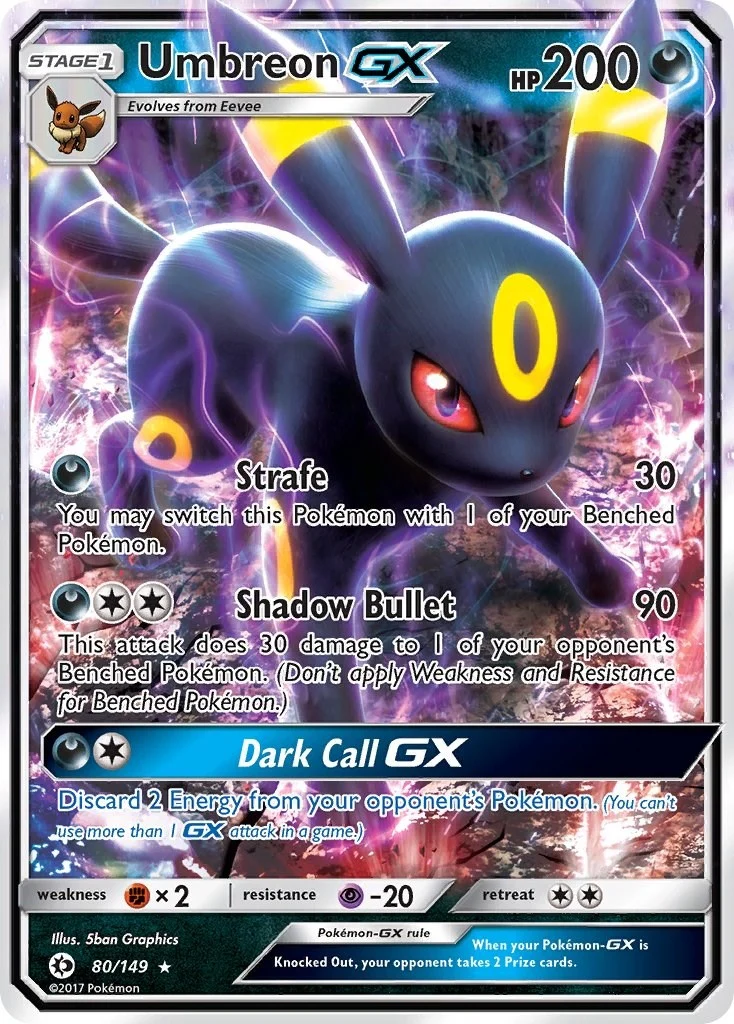 Umbreon GX (80/149) (SM Base Set)