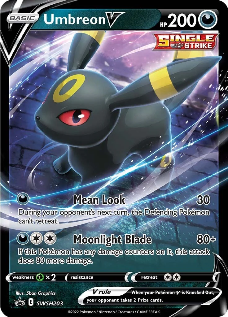Umbreon V - SWSH203 (SWSH203) (SWSH: Sword & Shield Promo Cards)