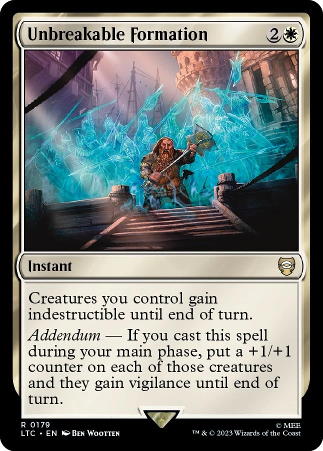 Unbreakable Formation (179)
