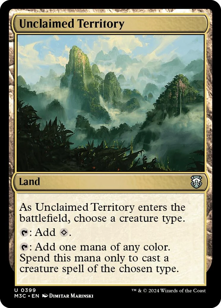 Unclaimed Territory (Ripple Foil) (399)
