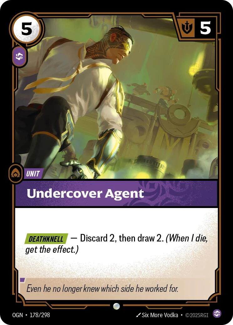 Undercover Agent (178/298) (Origins)