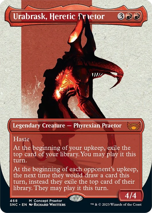 Urabrask, Heretic Praetor (Concept Praetor) (468) (Phyrexia: All Will Be One)