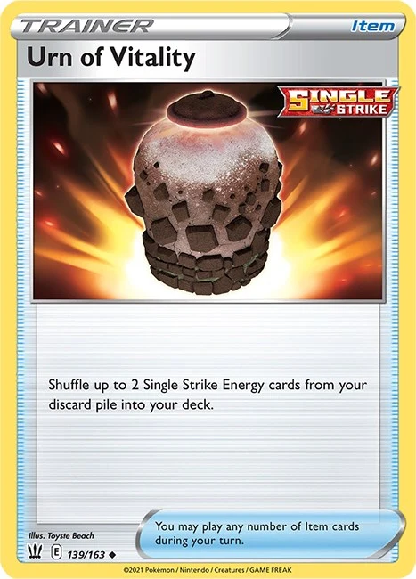 Urn of Vitality (139/163) (SWSH05: Battle Styles)