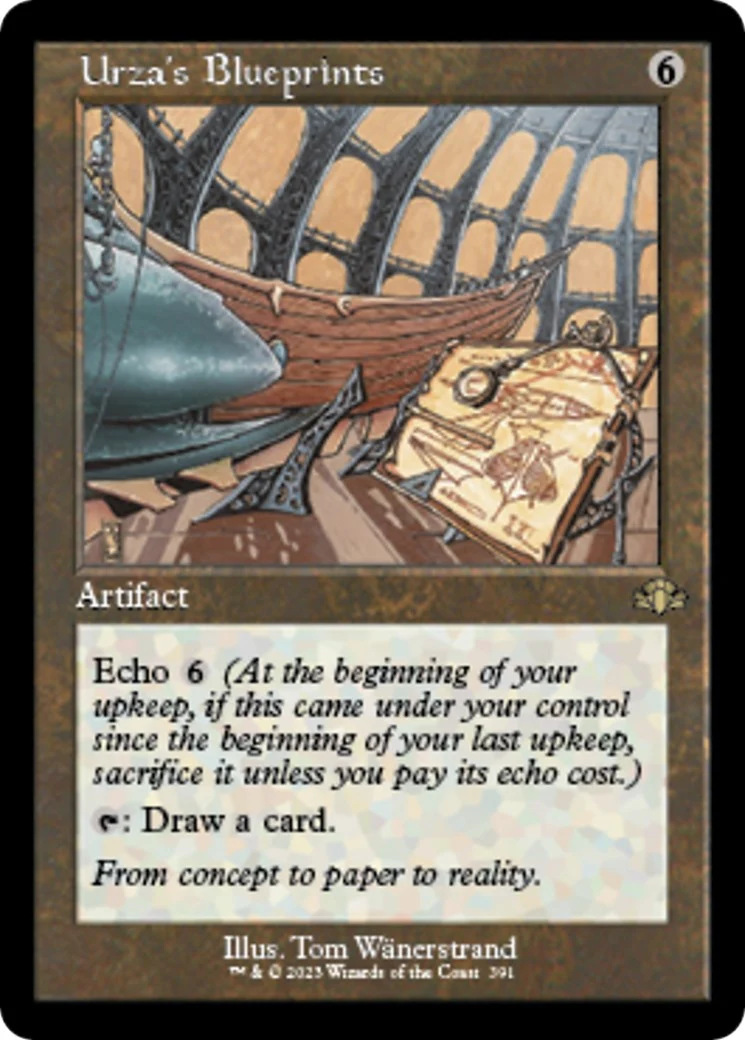 Urza's Blueprints (Retro Frame) (391)
