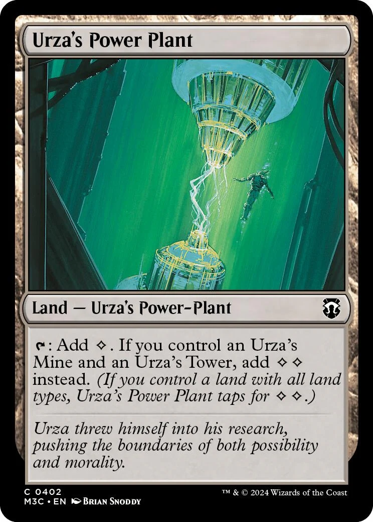 Urza's Power Plant (Ripple Foil) (402)