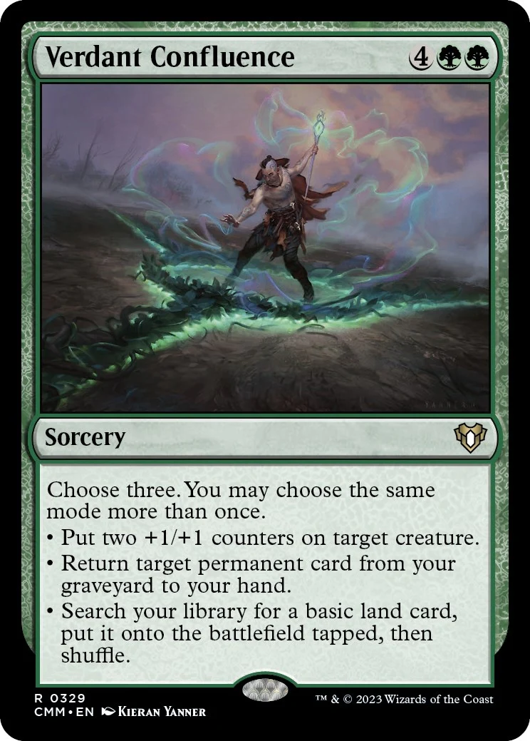 Verdant Confluence (329) (Commander Masters)