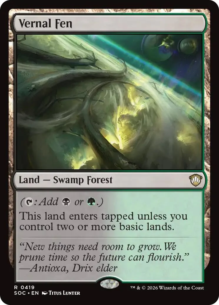 Vernal Fen (419) (Secrets of Strixhaven)