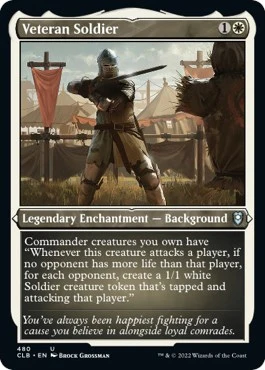 Veteran Soldier (Foil Etched) (480)