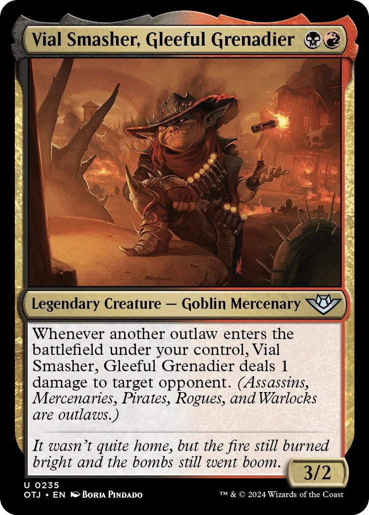 Vial Smasher, Gleeful Grenadier (235) (Outlaws of Thunder Junction)