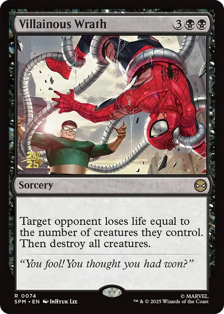 Villainous Wrath (74) (Prerelease Cards)