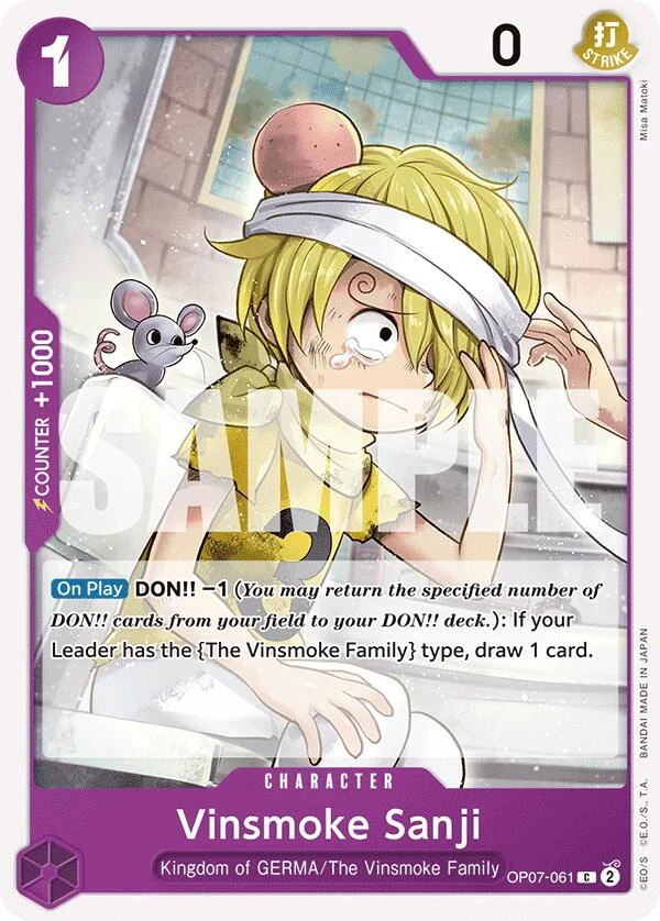 Vinsmoke Sanji (OP07-061) (500 Years in the Future)