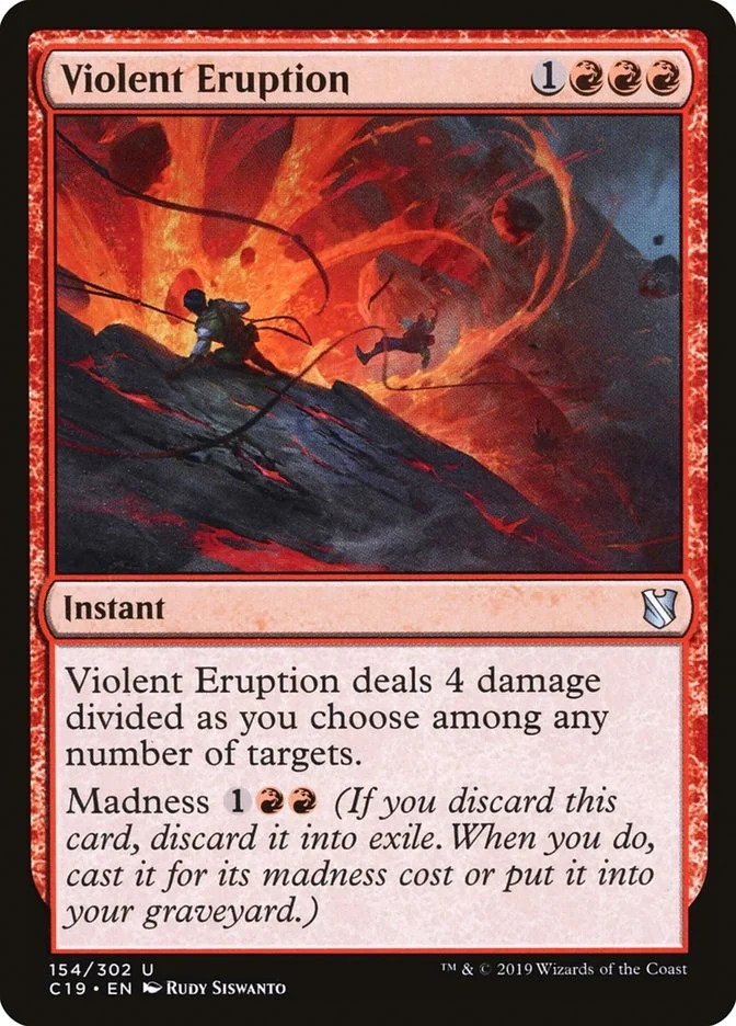 Violent Eruption (154) (Commander 2019)