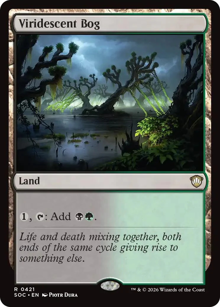 Viridescent Bog (421) (Secrets of Strixhaven)