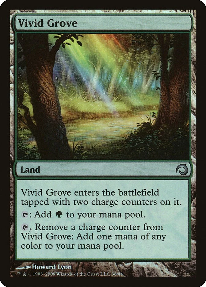 Vivid Grove (36) (Premium Deck Series: Slivers)