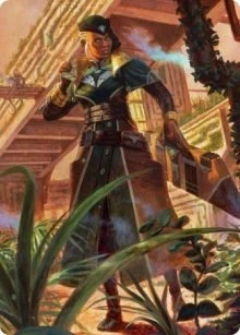 Vivien on the Hunt Art Card (22)