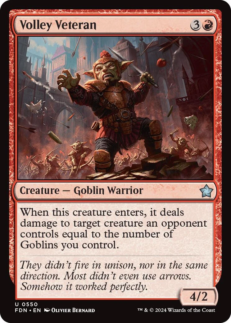 Volley Veteran (550) (Foundations)