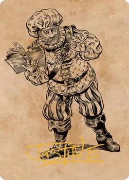 Volo, Itinerant Scholar Art Card (Gold-Stamped Signature) (48)