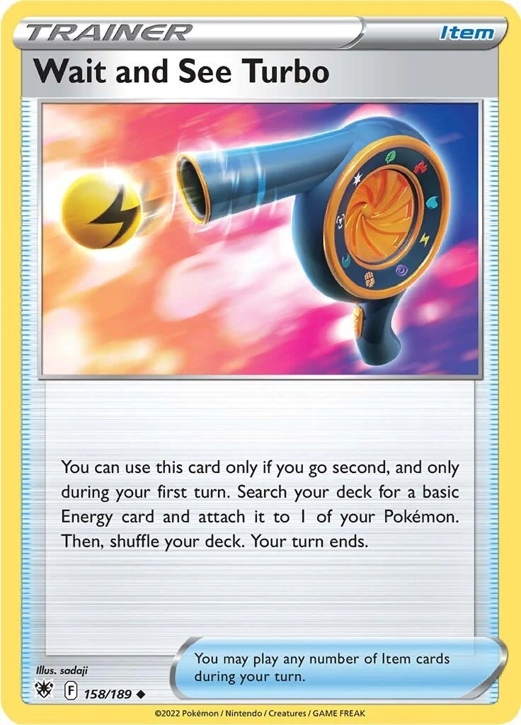 Wait and See Turbo (158/189) (SWSH10: Astral Radiance)