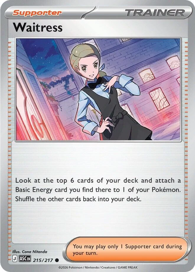 Waitress (215/217) (ME: Ascended Heroes)