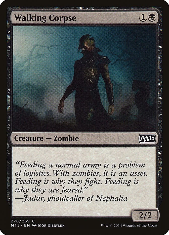 Walking Corpse (278) (Magic 2015 (M15))