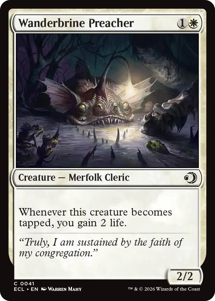 Wanderbrine Preacher (41) (Lorwyn Eclipsed)
