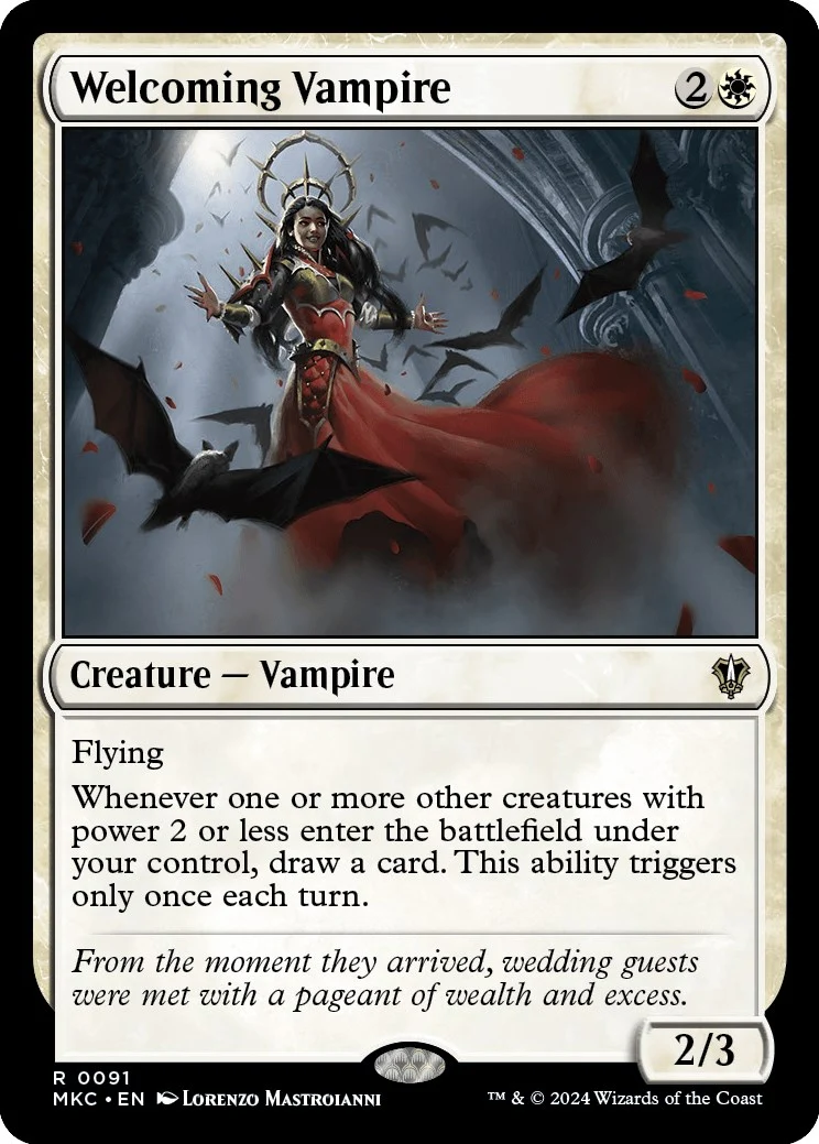 Welcoming Vampire (91) (MKC)