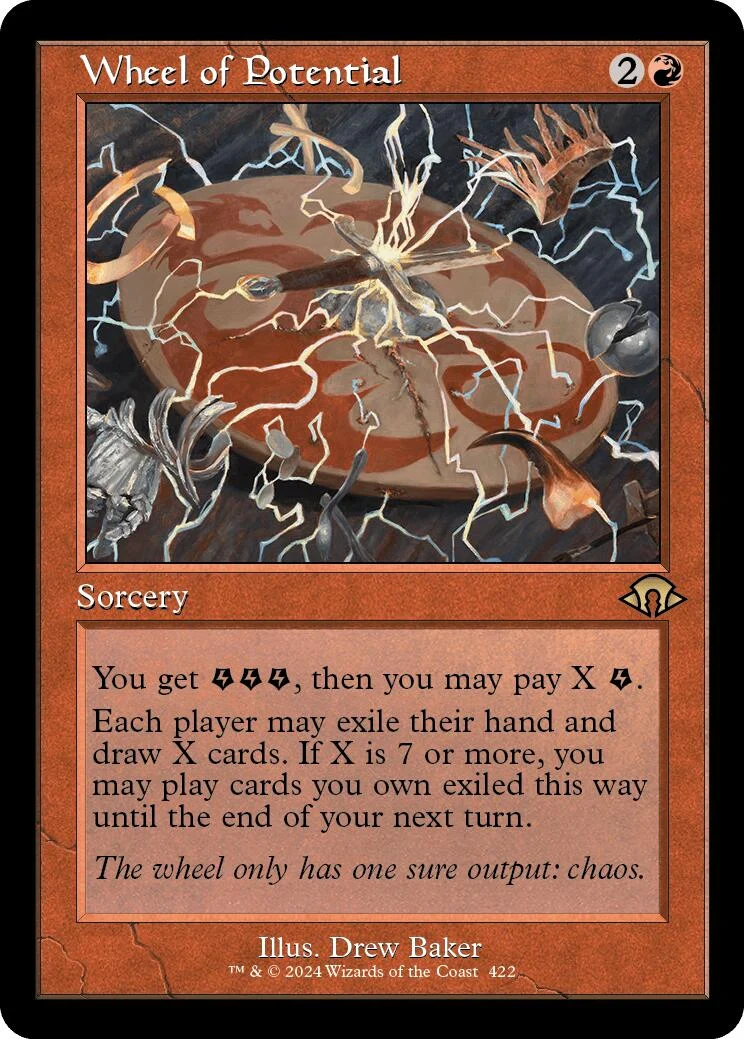Wheel of Potential (Retro Frame) (422) (Modern Horizons 3)