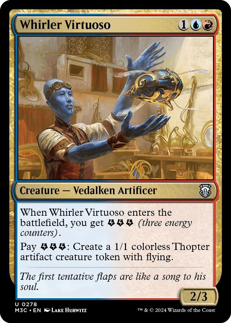 Whirler Virtuoso (Ripple Foil) (278)(M3C)