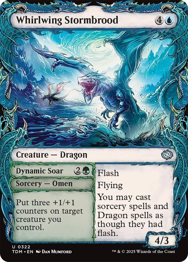 Whirlwing Stormbrood (Showcase) (322) (Tarkir: Dragonstorm)