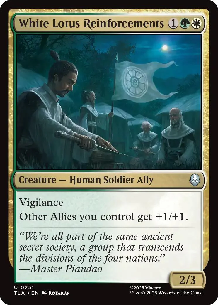 White Lotus Reinforcements (251) (Avatar: The Last Airbender)