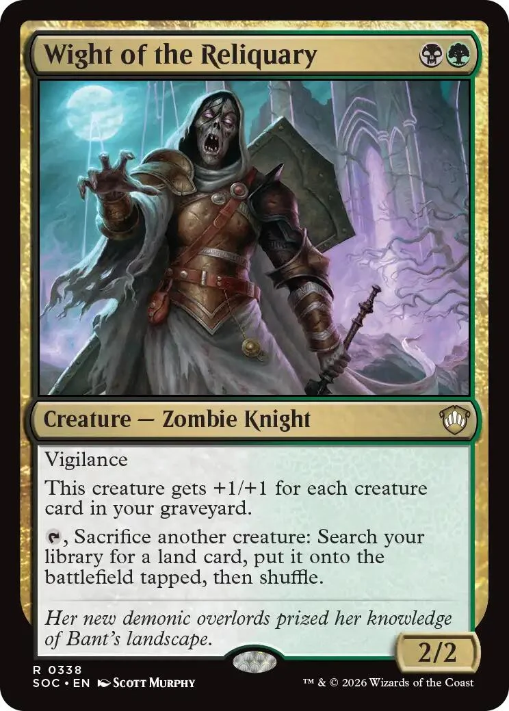 Wight of the Reliquary (338) (Secrets of Strixhaven)