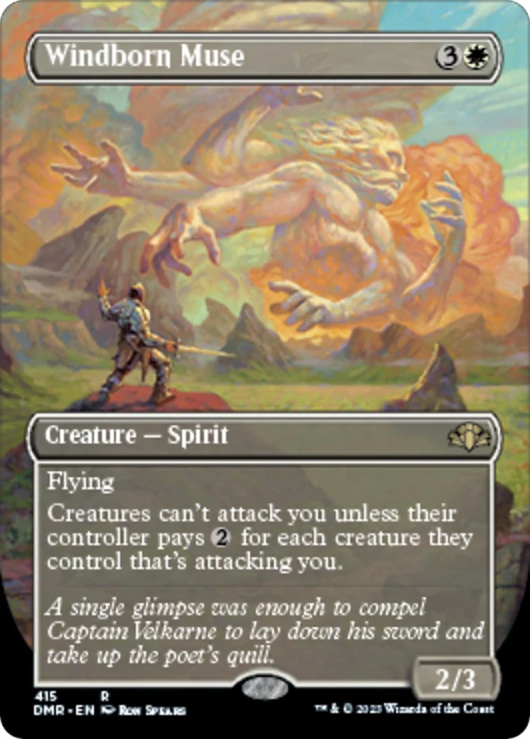 Windborn Muse (Borderless) (415)