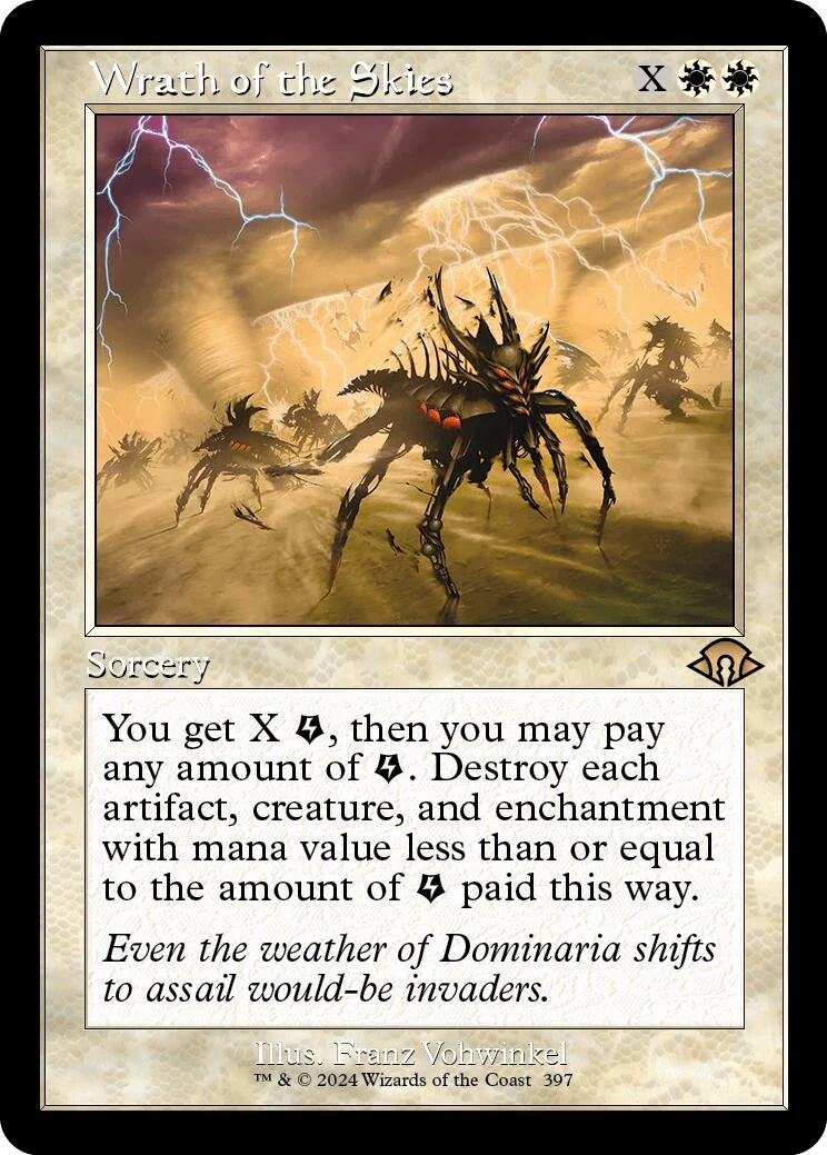 Wrath of the Skies (Retro Frame) (397) (Modern Horizons 3)