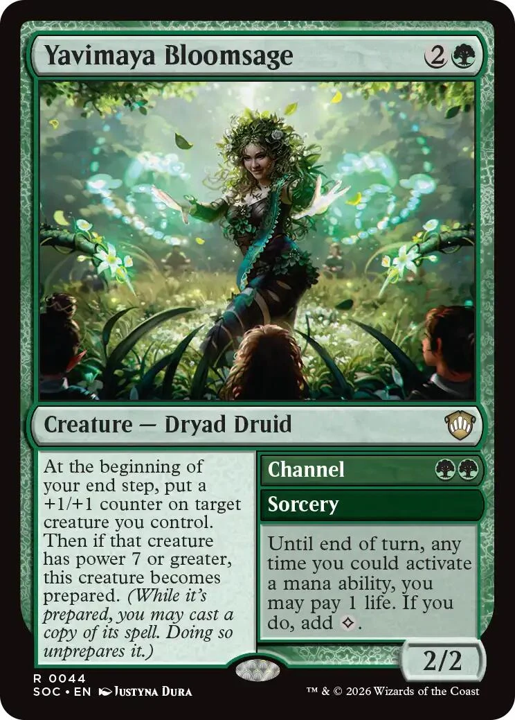 Yavimaya Bloomsage (44) (Secrets of Strixhaven)