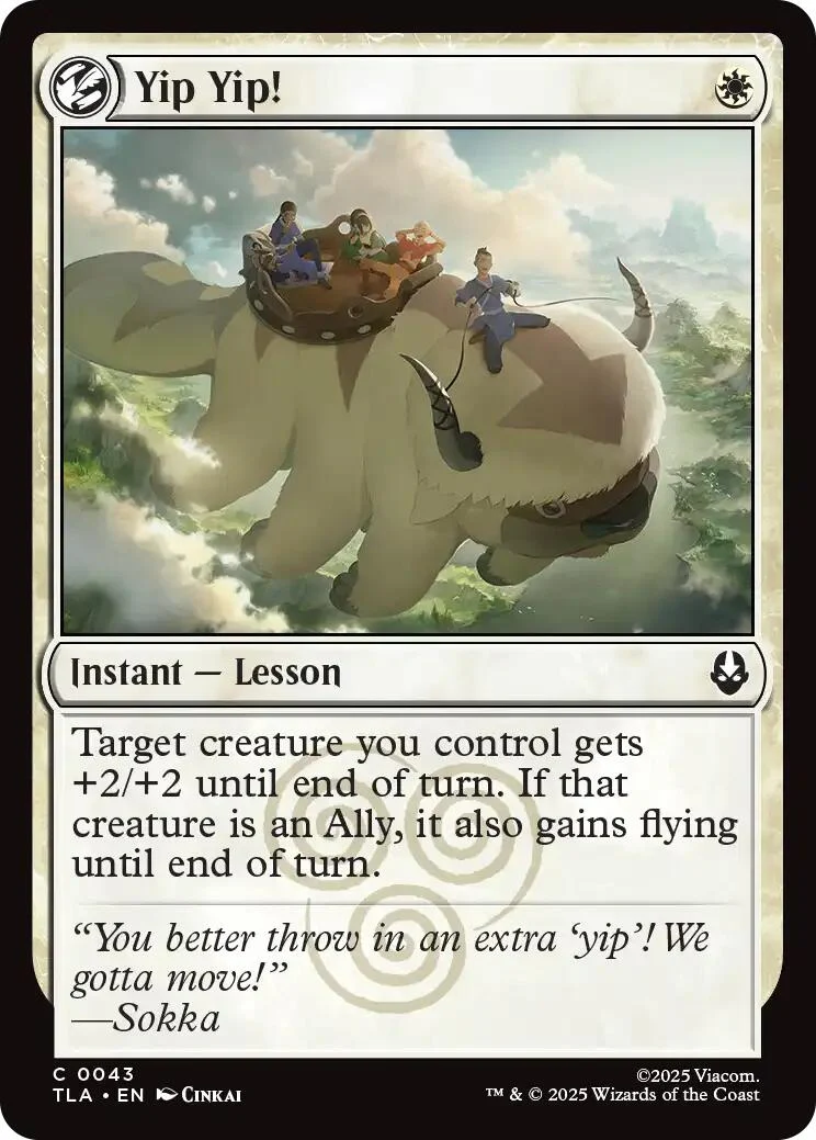 Yip Yip! (43) (Avatar: The Last Airbender)
