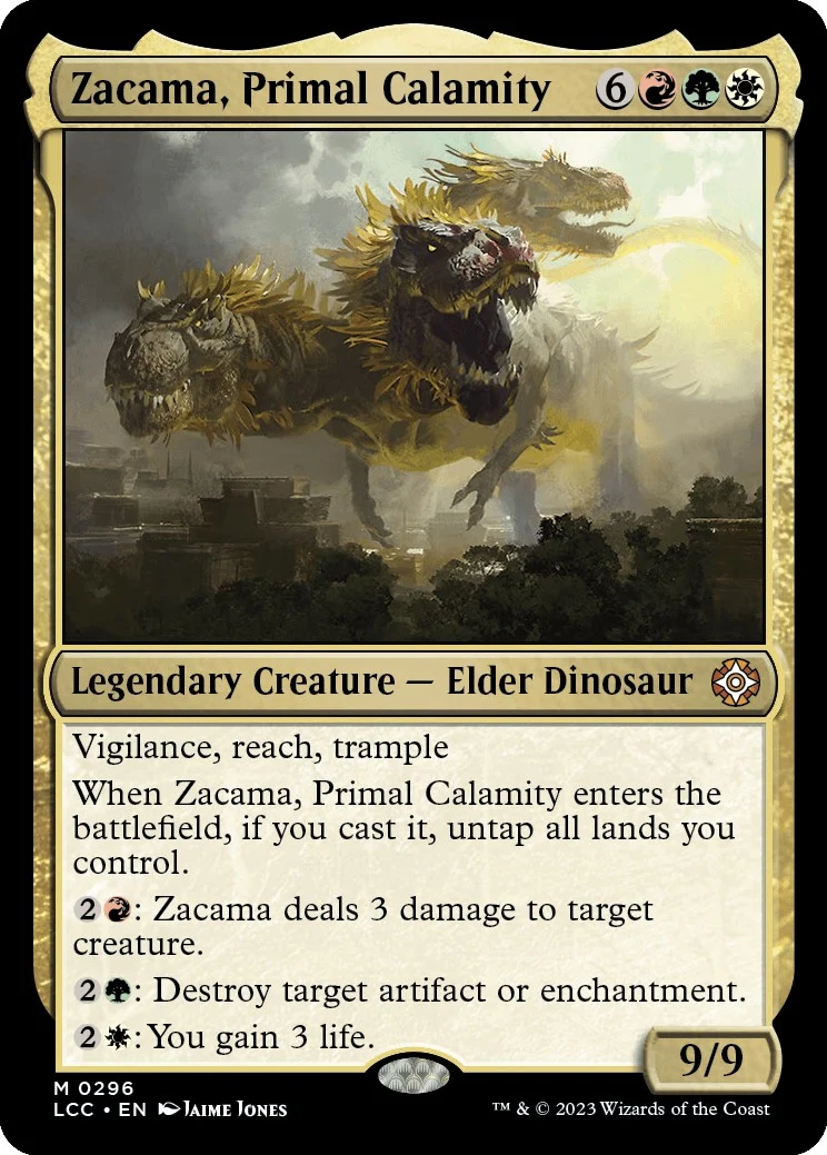Zacama, Primal Calamity (296)