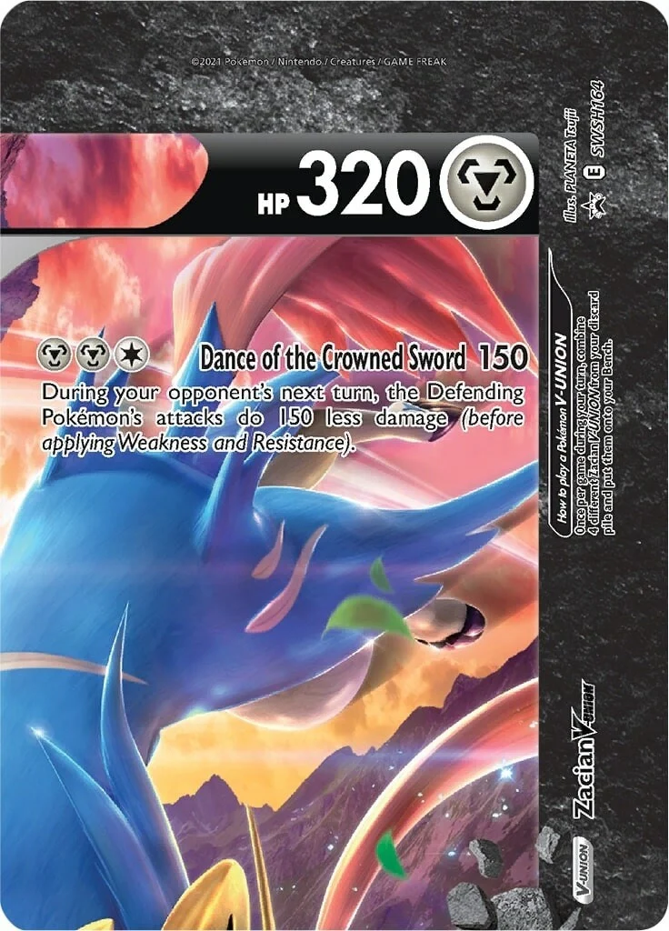 Zacian V-UNION - SWSH164 (SWSH164) (SWSH: Sword & Shield Promo Cards)